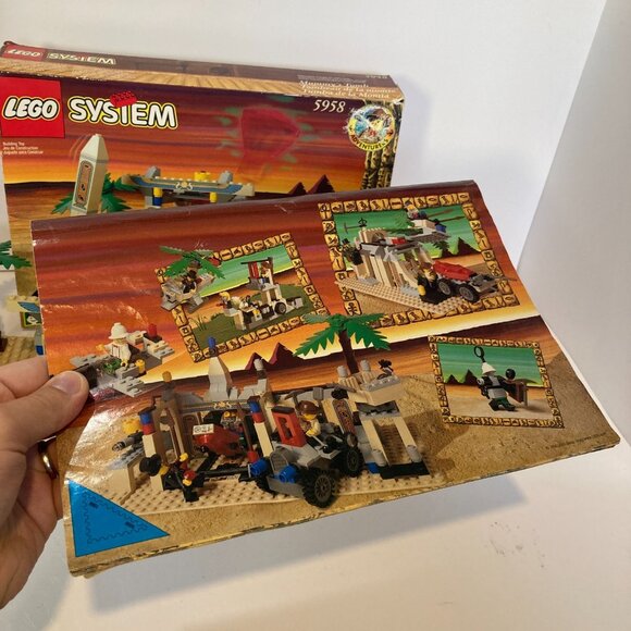 Lego 5958 System Adventurers Mummy’s Tomb 100% Complete w/Manual + Minifigs - Picture 9 of 16